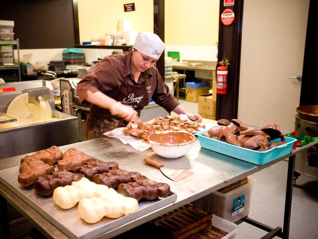Choc Making @ Panny Royal 