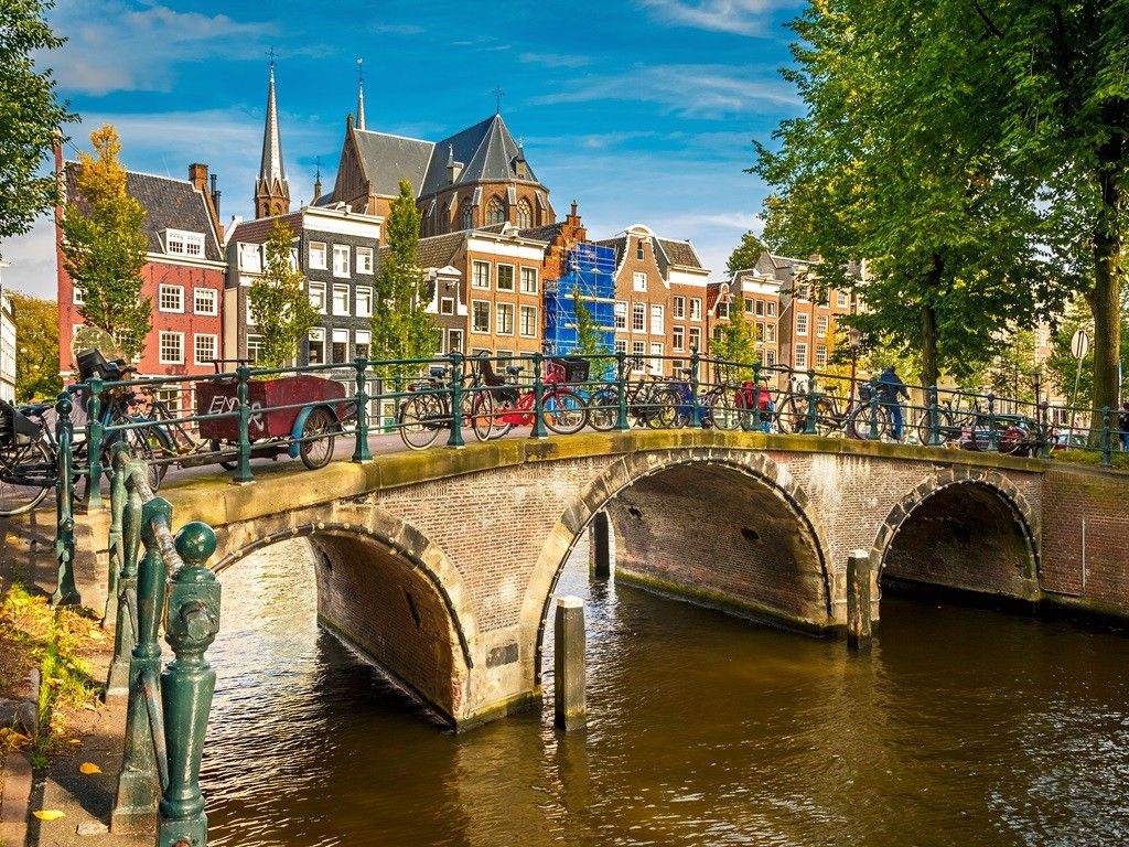 Canal in Amsterdam