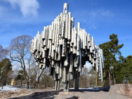 Helsinki-Sibeius Monument