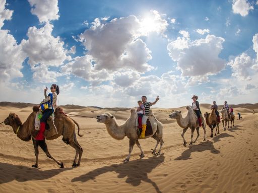 Xiangshawan Camel Ride